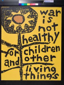 War Is Not Healthy...